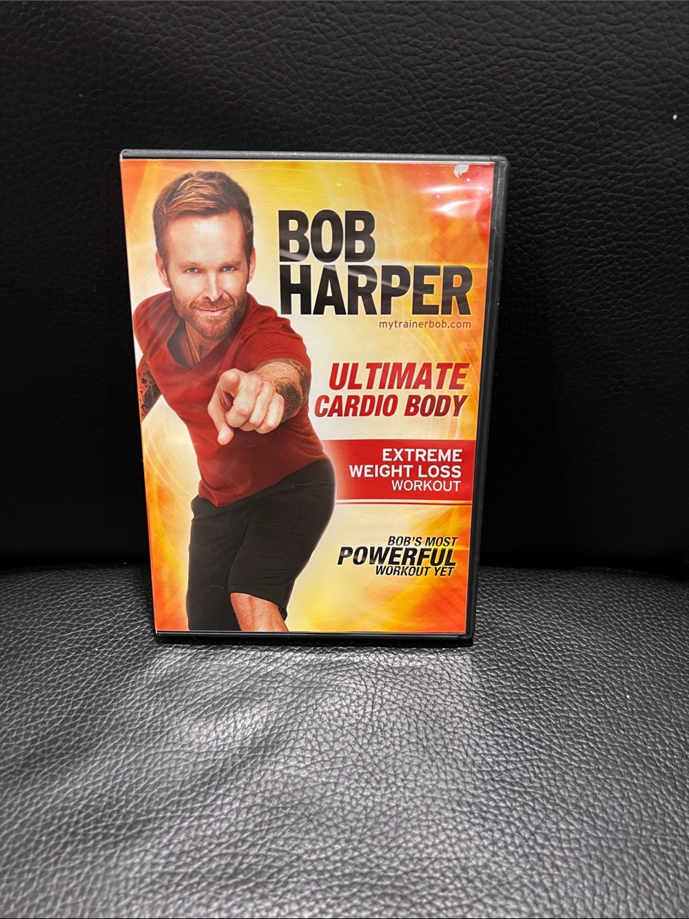 Harper Ultimate Cardio Body Workout DVD - Red and Black Cover